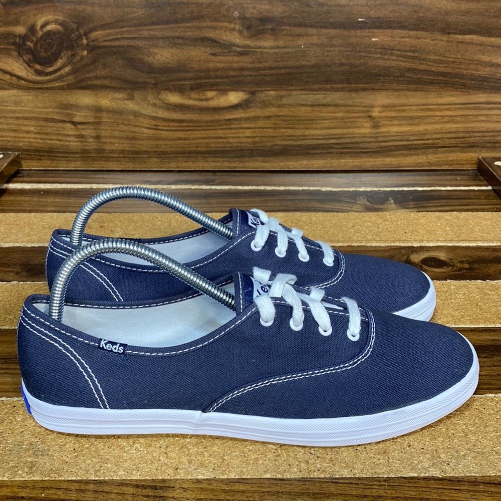 keds orange canvas sneakers